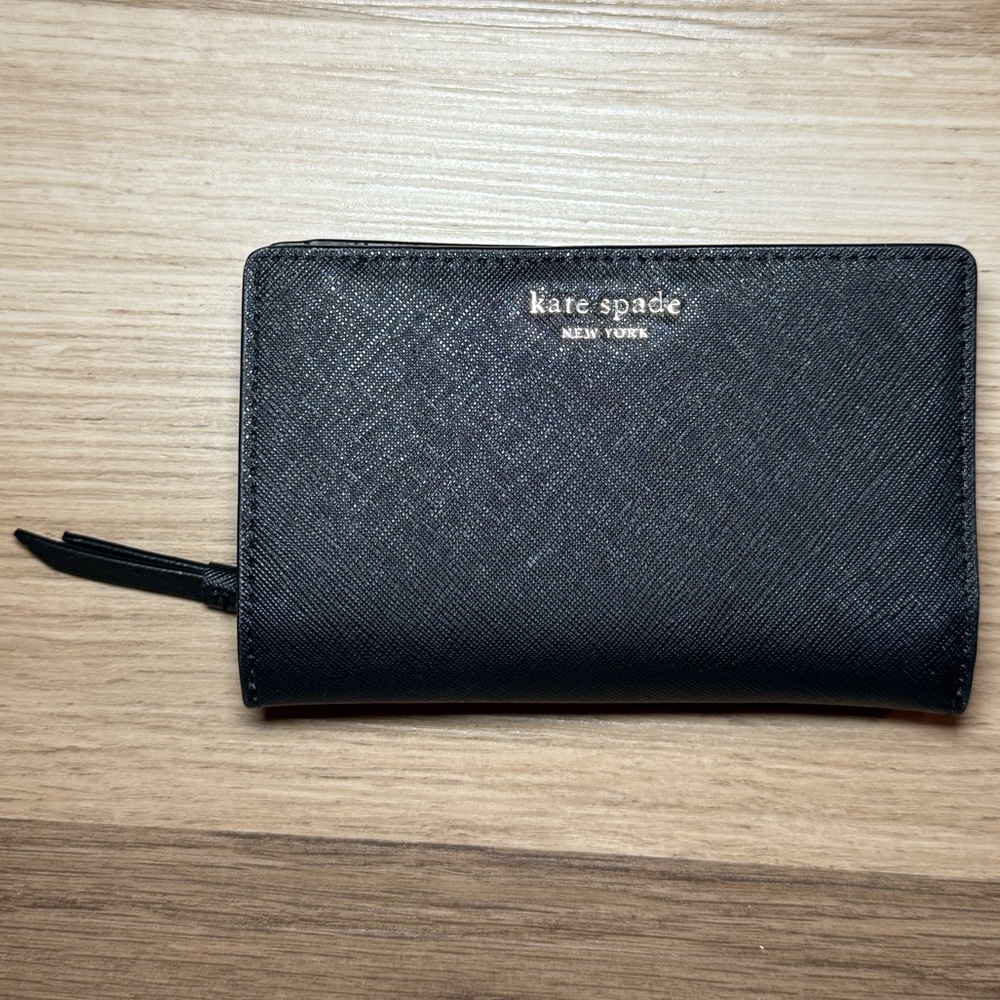 Kate Spade Black Leather Wallet